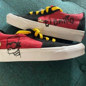 El Barto Simpson Van Sneakers